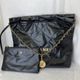 CHANEL(����ͥ�) ����ͥ�22 ���⡼�� �������󥷥������Хå� AS3260 �֥�å�(G���) ���㥤�ˡ� �����ե����� ���ꥢ��ץ졼�� (����Ź)
