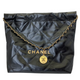 CHANEL(����ͥ�) ����ͥ�22 ���⡼�� �������󥷥������Хå� AS3260 �֥�å�(G���) ���㥤�ˡ� �����ե����� ���ꥢ��ץ졼�� (����Ź)