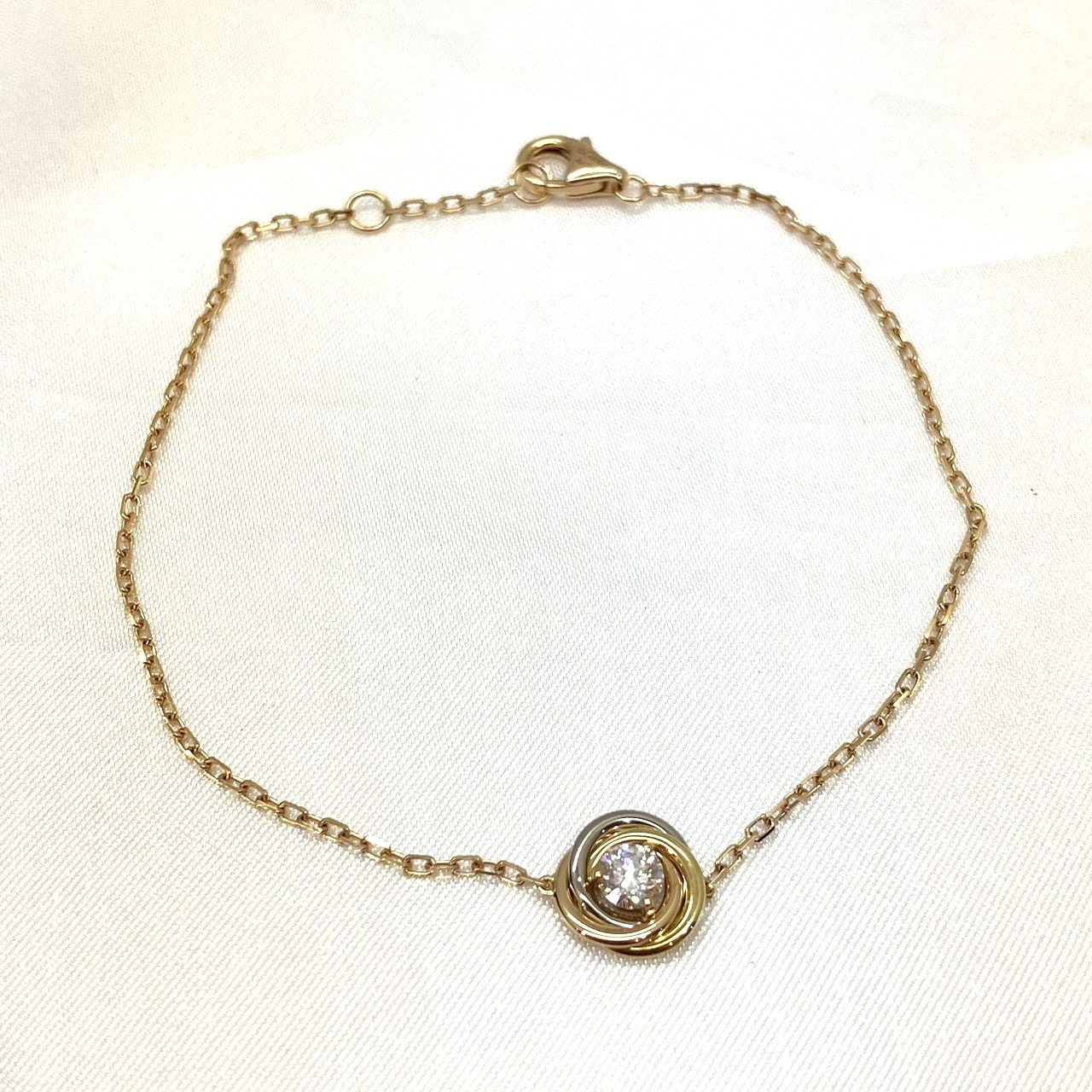 Cartier(カルティエ) トリニティブレスレット 750PG 18cm 1.9g 2023年