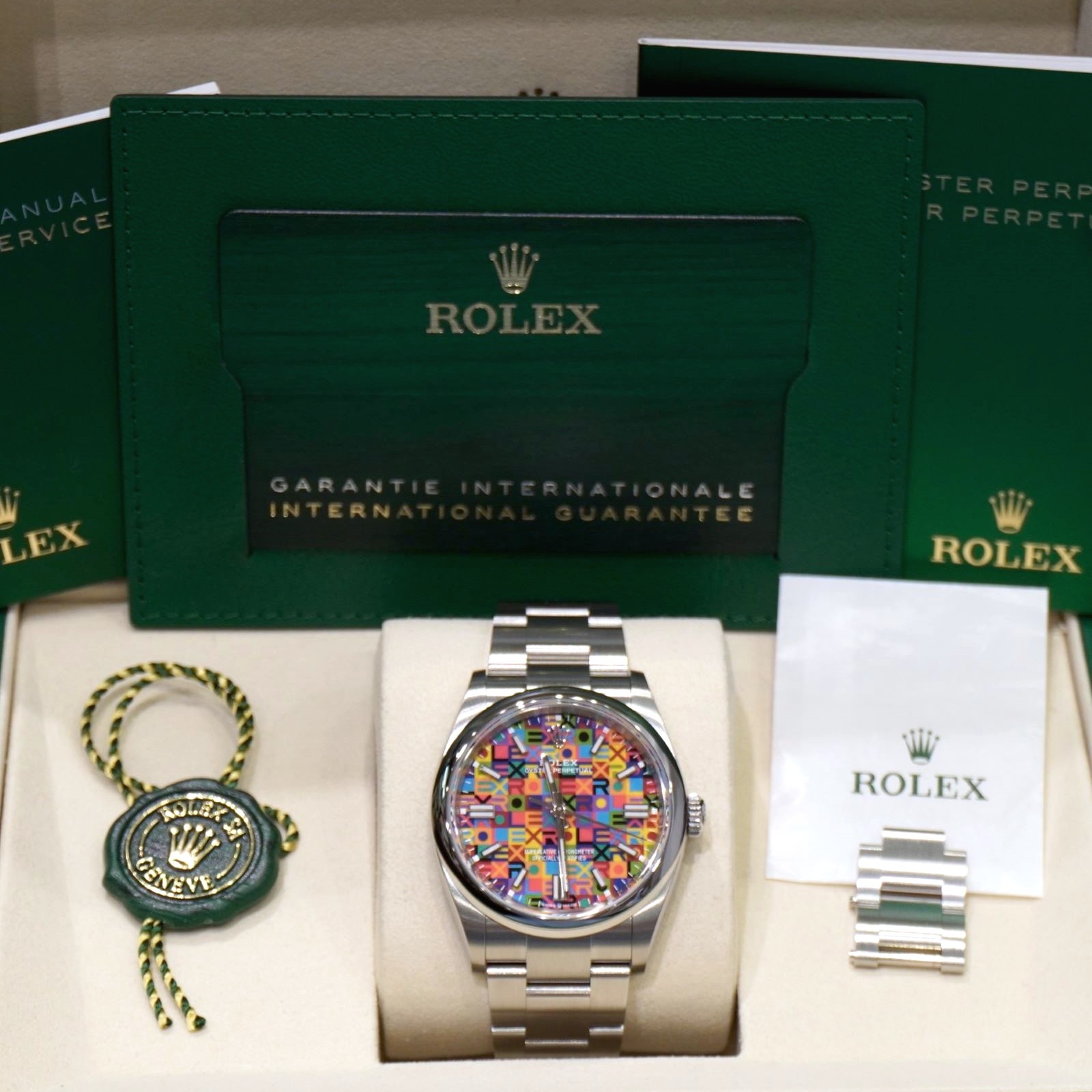D-211 ROLEX (����å���) �����������ѡ��ڥ��奢��36 �ӻ��� 126000 ����ӥ꡼������� SS ���������� ��°�ʴ��� ̤���� ���Ź