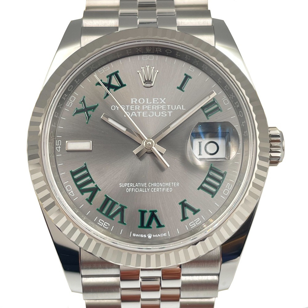 ROLEX(����å���) �ǥ��ȥ��㥹��36 126234 ���졼�ȥ����ޥ� ����ӥ꡼ SS/K18WG 2024ǯ6�� ̤���� CAT-914 (���ض�Ź)