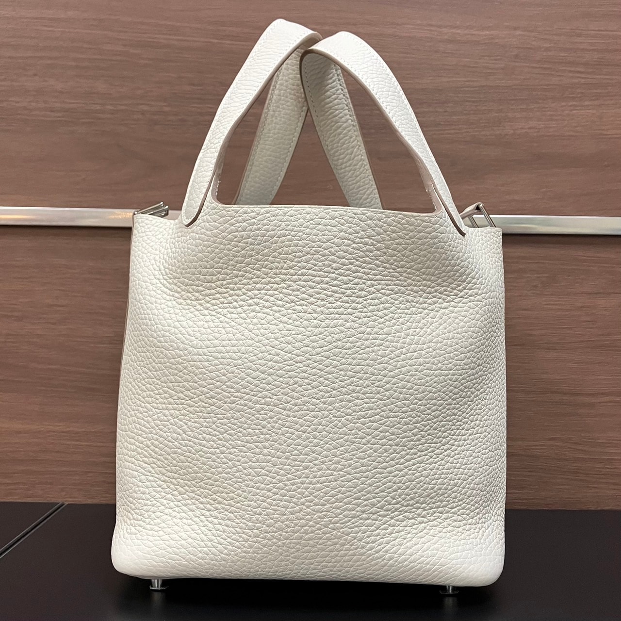 専用❗️ エルメス ピコタン PM クレ 新品未使用 HERMES (エルメス) ピコタンPM/クレ/SV金具/トリヨンクレマンス