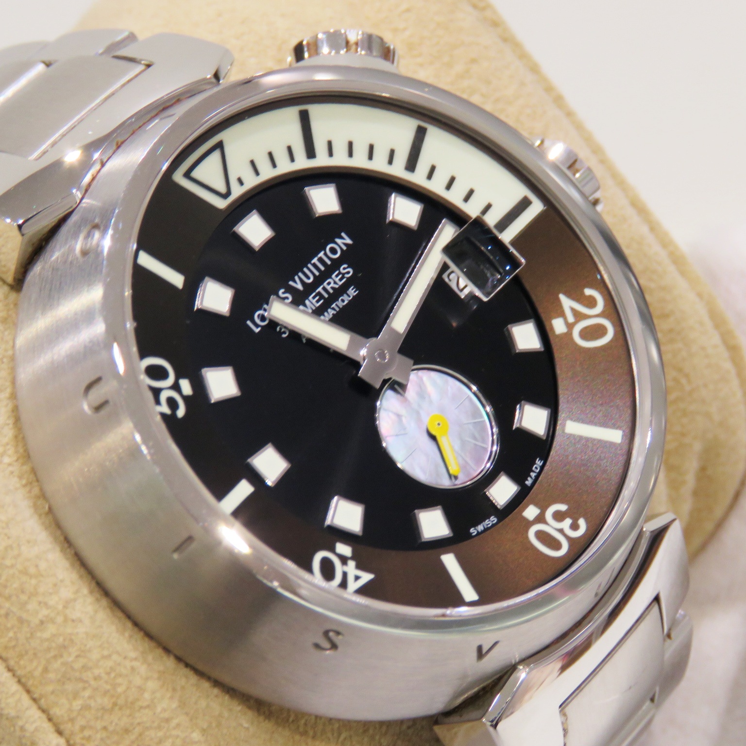C-132 LOUISVITTON (�륤�����ȥ�) ����֡�������ӥ� �ӻ��� Q1031 �֥�å� SS ���  ���Ź