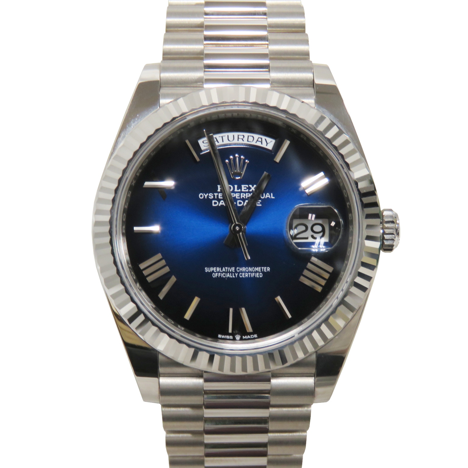 D-017 ROLEX (����å���) �ǥ��ǥ���40 �ӻ��� 228239 �֥롼����֥� WG �ץ쥸�ǥ�ȥ֥쥹 ̤Ĵ�� ��°�ʴ��� ������� ���Ź