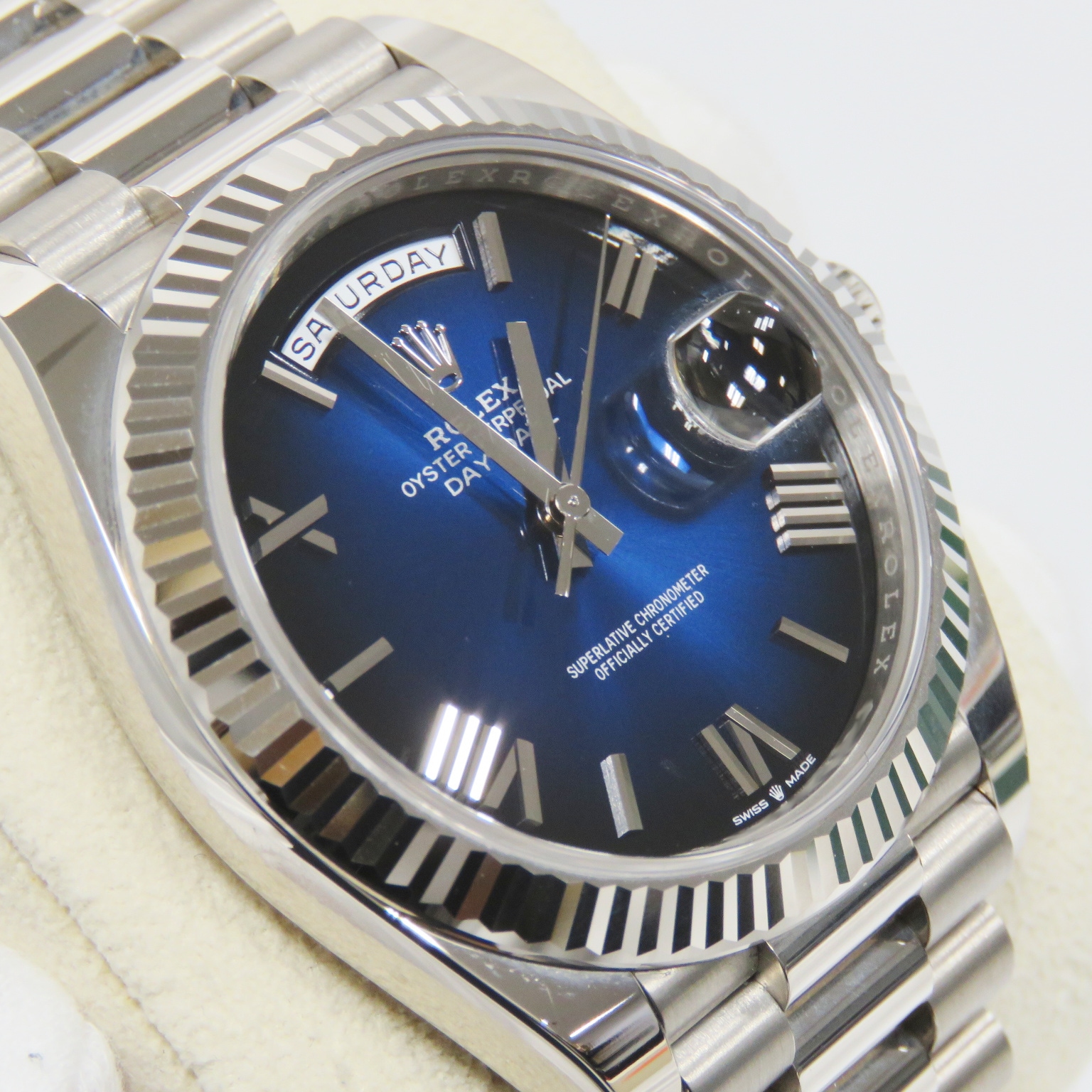 D-017 ROLEX (����å���) �ǥ��ǥ���40 �ӻ��� 228239 �֥롼����֥� WG �ץ쥸�ǥ�ȥ֥쥹 ̤Ĵ�� ��°�ʴ��� ������� ���Ź