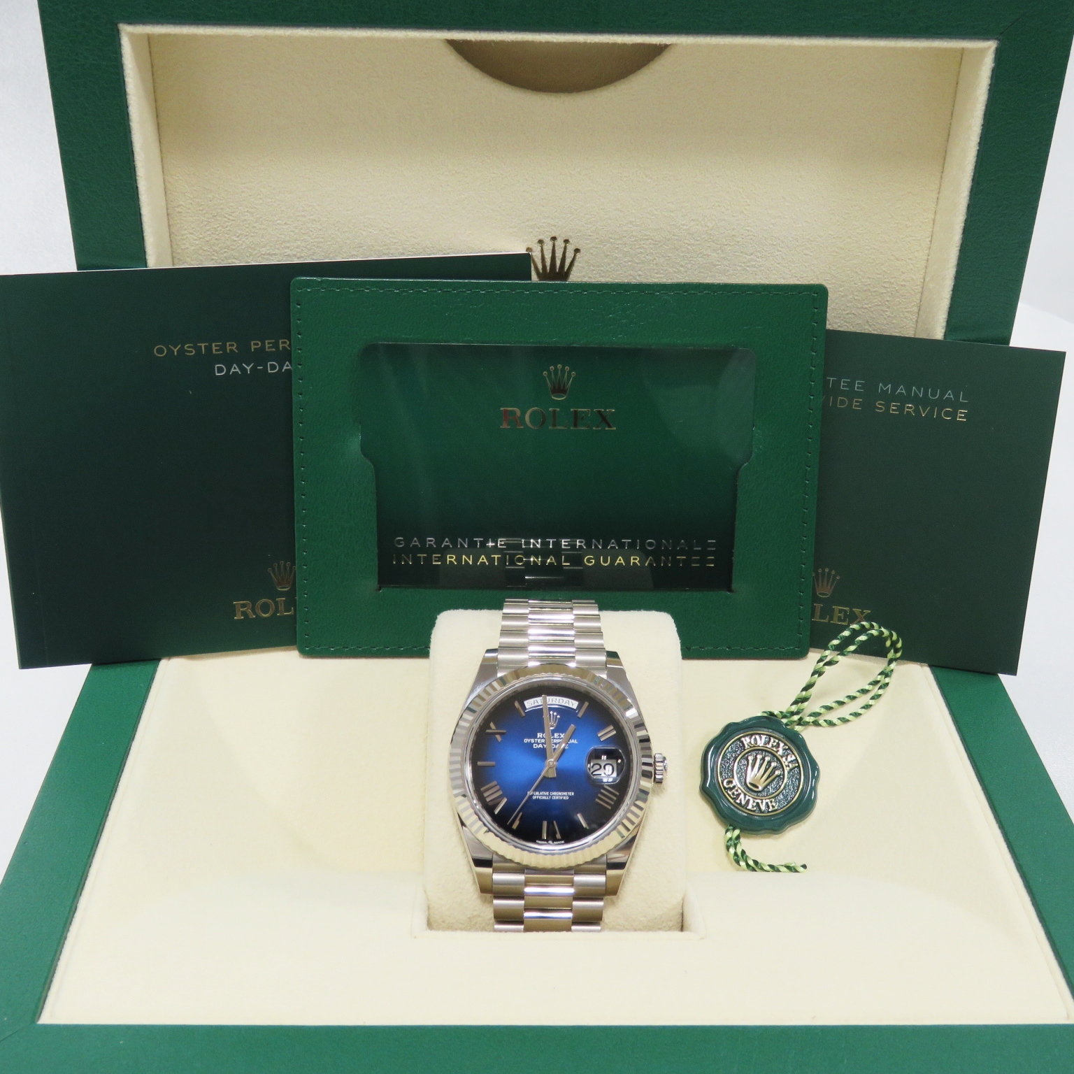 D-017 ROLEX (����å���) �ǥ��ǥ���40 �ӻ��� 228239 �֥롼����֥� WG �ץ쥸�ǥ�ȥ֥쥹 ̤Ĵ�� ��°�ʴ��� ������� ���Ź