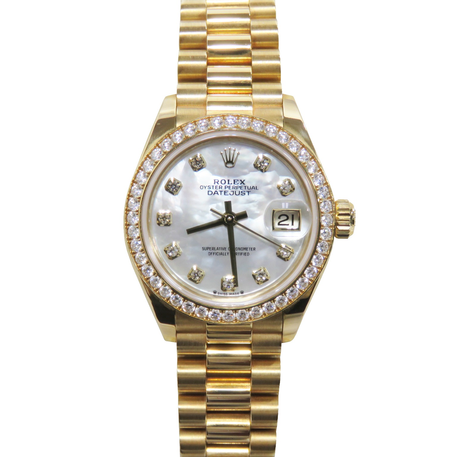 D-215 ROLEX (ロレックス) デイトジャスト28 腕時計 279138RBR 