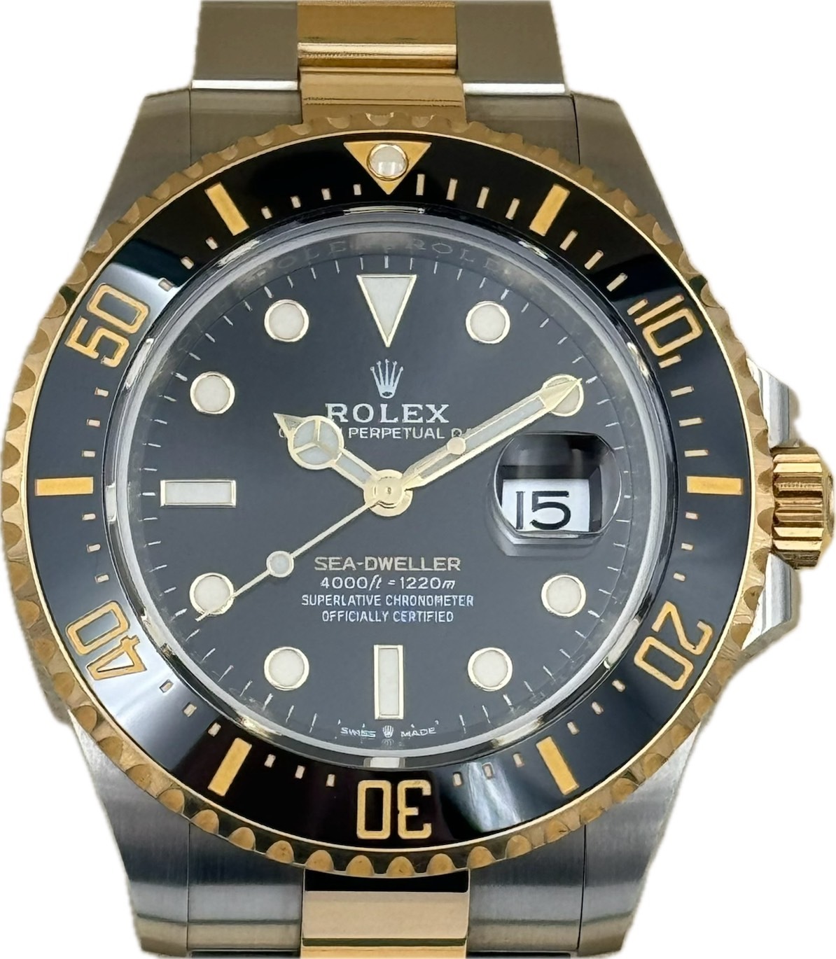ROLEX (ロレックス) シードゥエラー 126603 ブラック SS/YG 中古美品