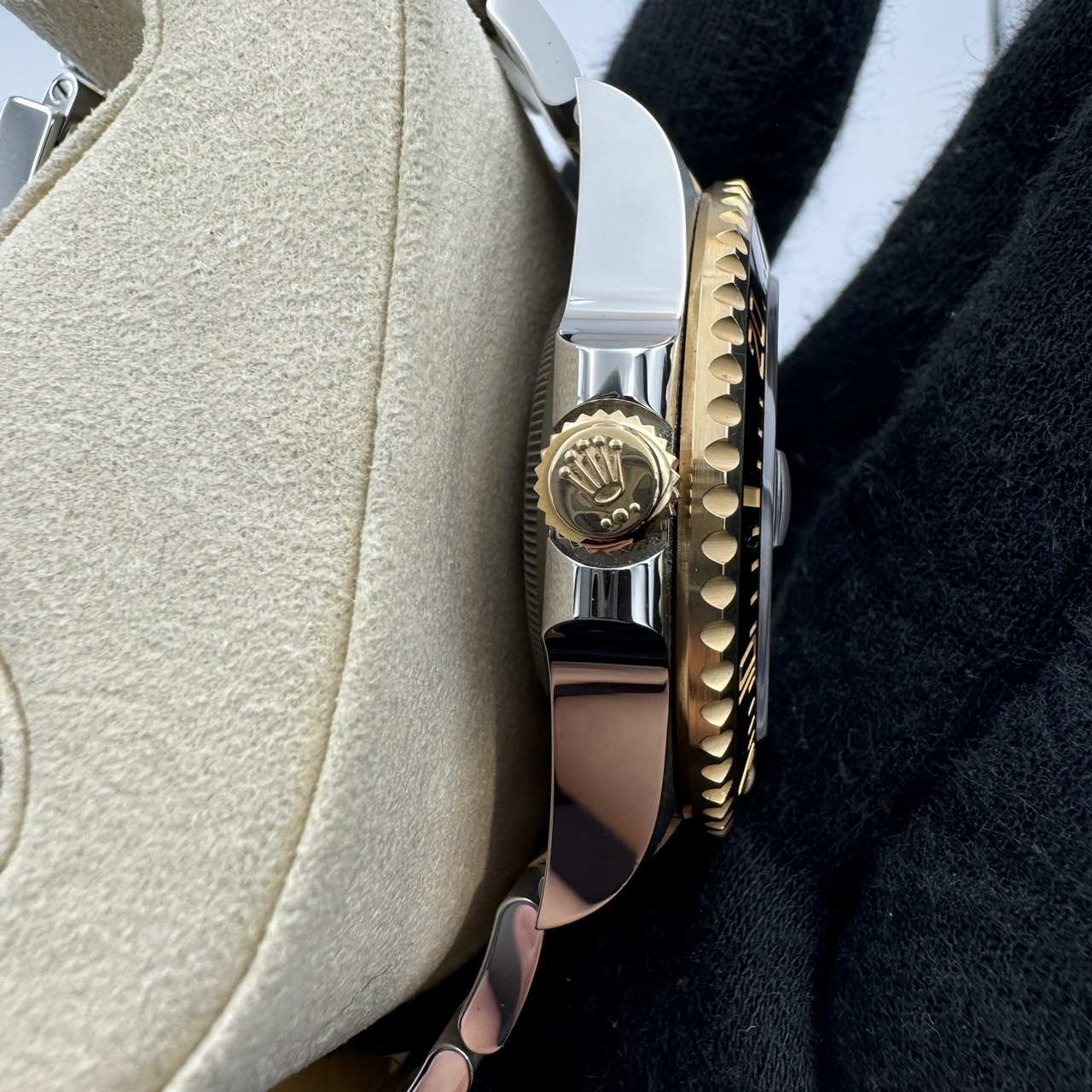 ROLEX (����å���) �����ɥ����顼 126603 �֥�å� SS/YG ������� ���ض�Ź CAT-279