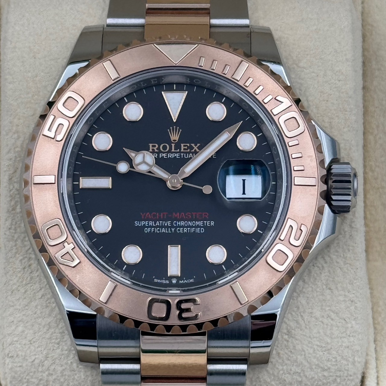 ROLEX (����å���) ��åȥޥ�����40 126621 �֥�å� ����� ���ض�Ź CAT-697