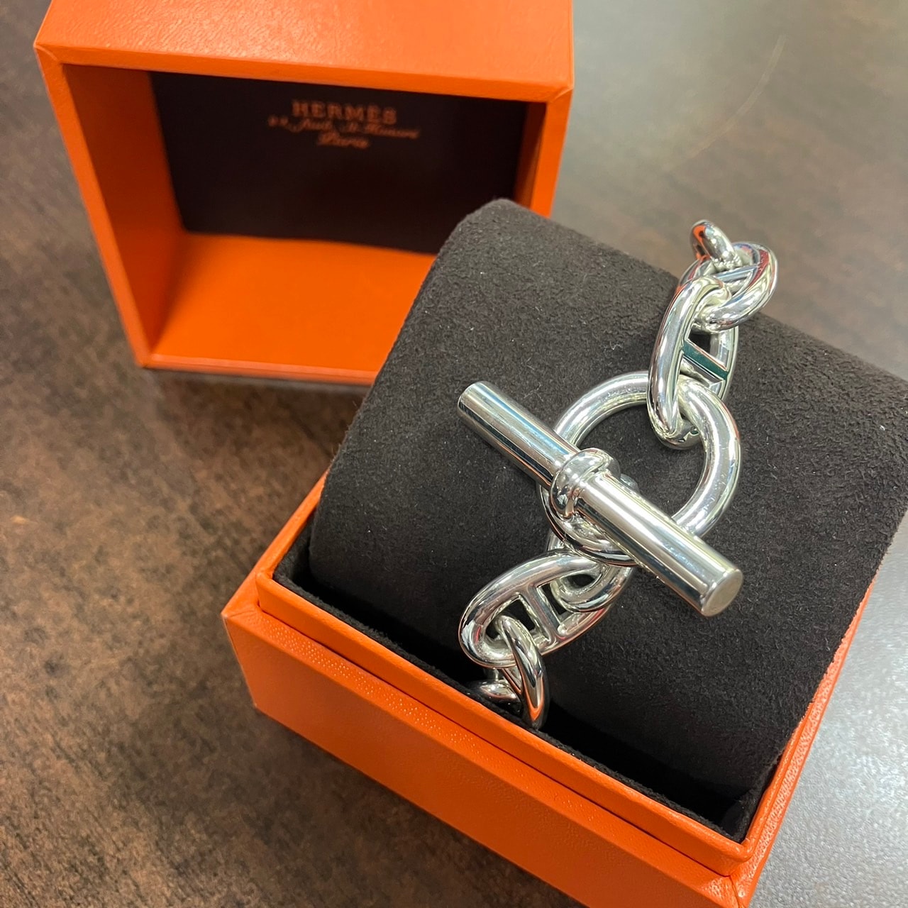 【未使用品】HERMES シェーヌダンクル TGM 13コマ　エルメス HERMES(エルメス)/シェーヌダンクルTGM/シルバー/13コマ/未使用