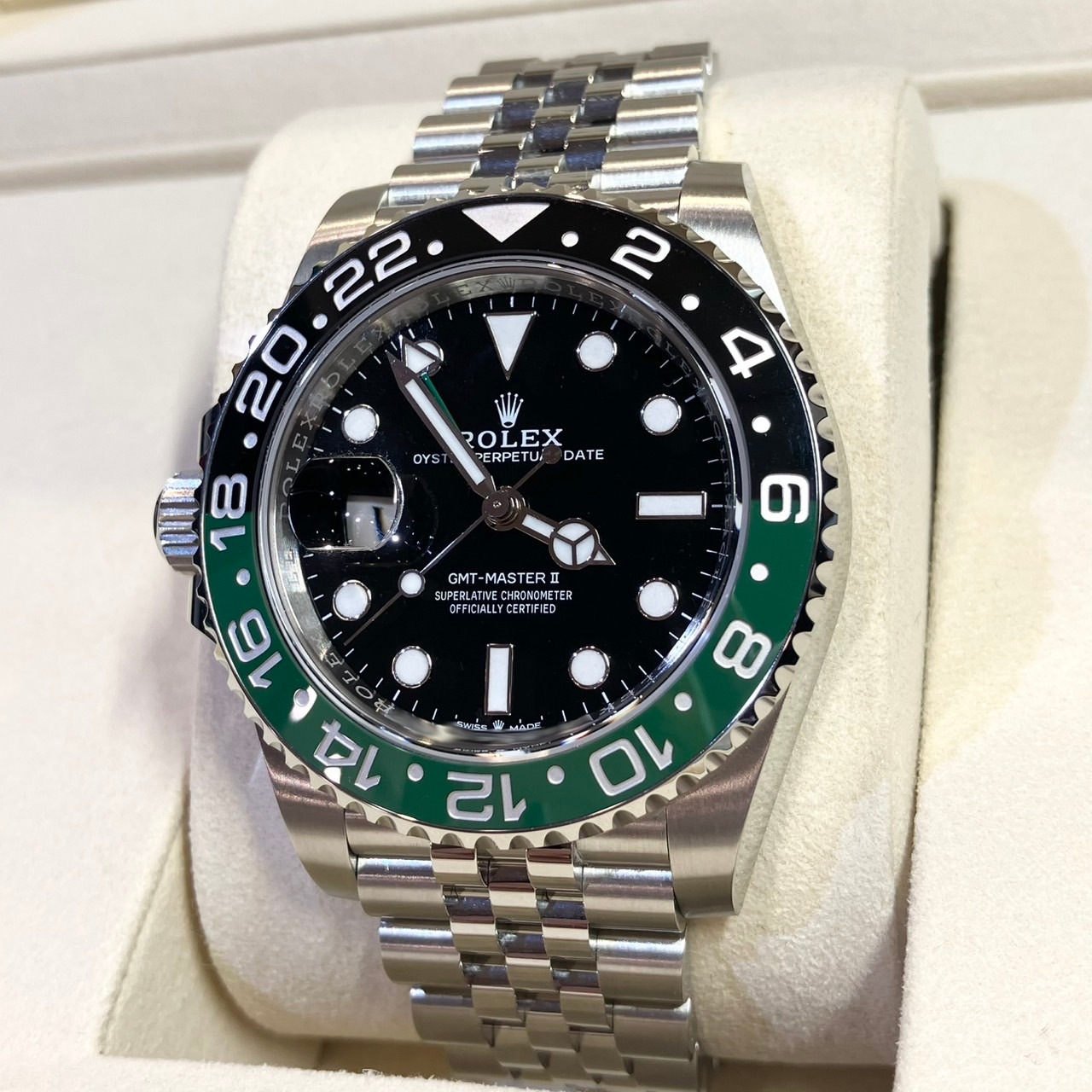 ROLEX(����å���) GMT�ޥ������� 126720VTNR �֥�å�ʸ���� 2025.5�� ����Ʊ�� UK-13 (����Ź)