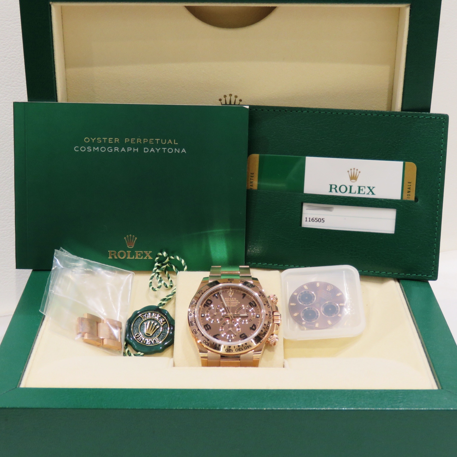 C-195 ROLEX (����å���) �����⥰��եǥ��ȥ� �ӻ��� 116505 ���祳����ӥ� ERG ���������� ��°�ʴ��� ���祳&�֥�å�ʸ������° ����Ʊ�� ���Ź