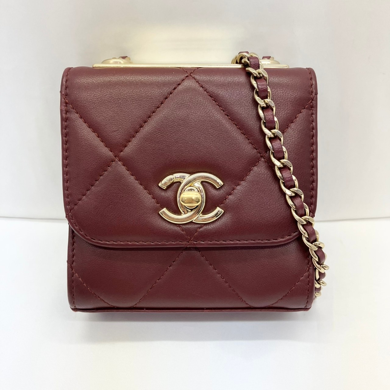 CHANEL(����ͥ�) �ߥ˥������󥷥������Хå� �ܥ�ɡ�/G��� ������/28�� ���A (����Ź)