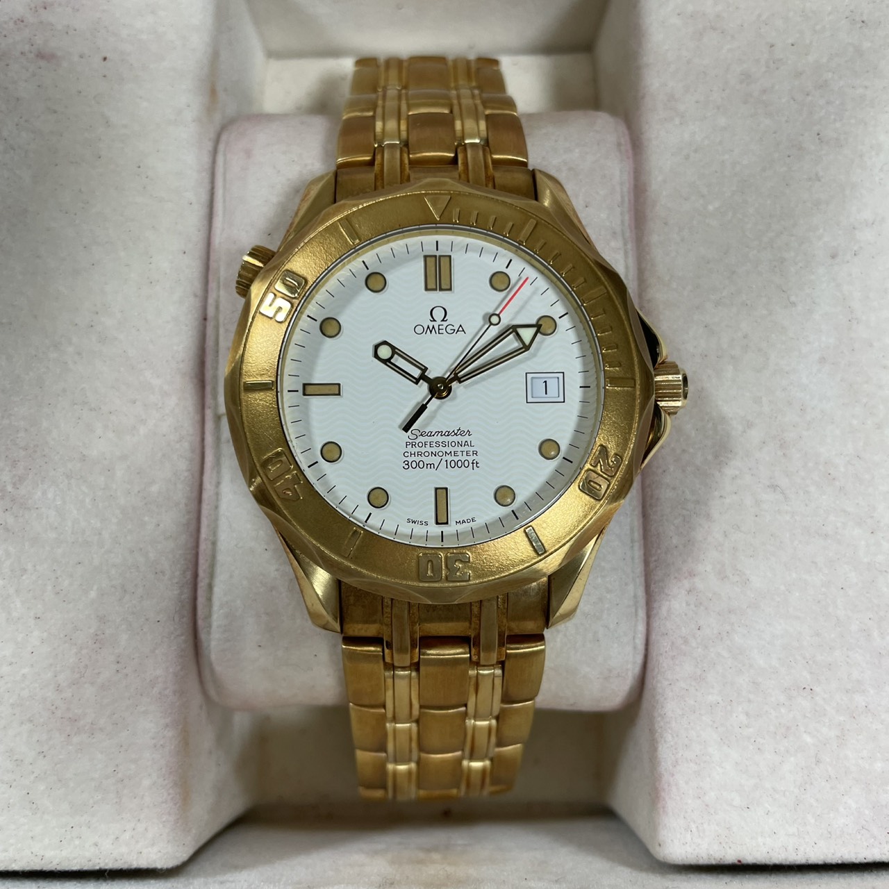 OMEGA�ʥ��ᥬ�˥����ޥ����� �����С�300M��2131.20���ۥ磻��ʸ���ס�����ʡ�AF-64������Ź��