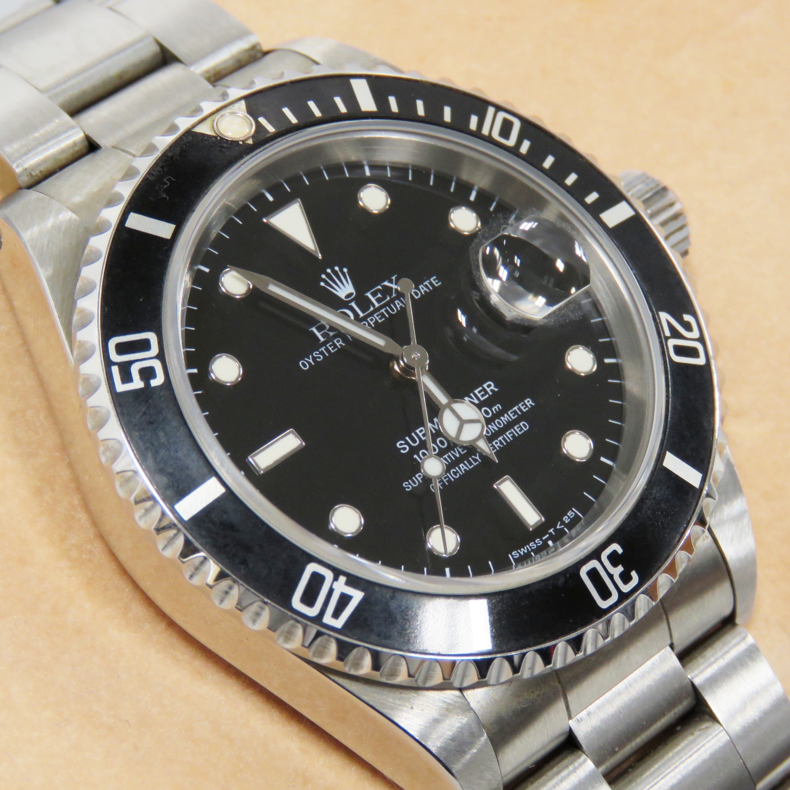 D-021 ROLEX (����å���) ���֥ޥ꡼�ʡ��ǥ��� �ӻ��� 16610 �֥�å� SS ���������� ��°�ʴ��� ��� ���Ź