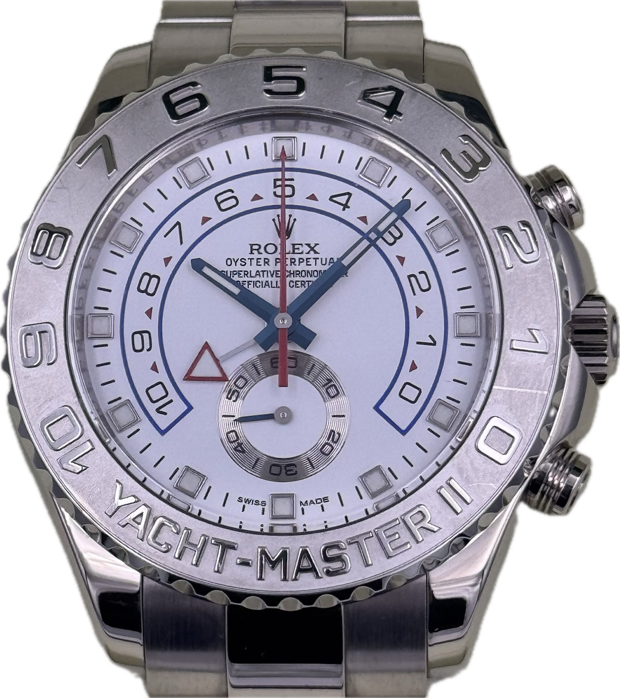 ROLEX (ロレックス) ヨットマスターⅡ 116689 ホワイト WG 中古