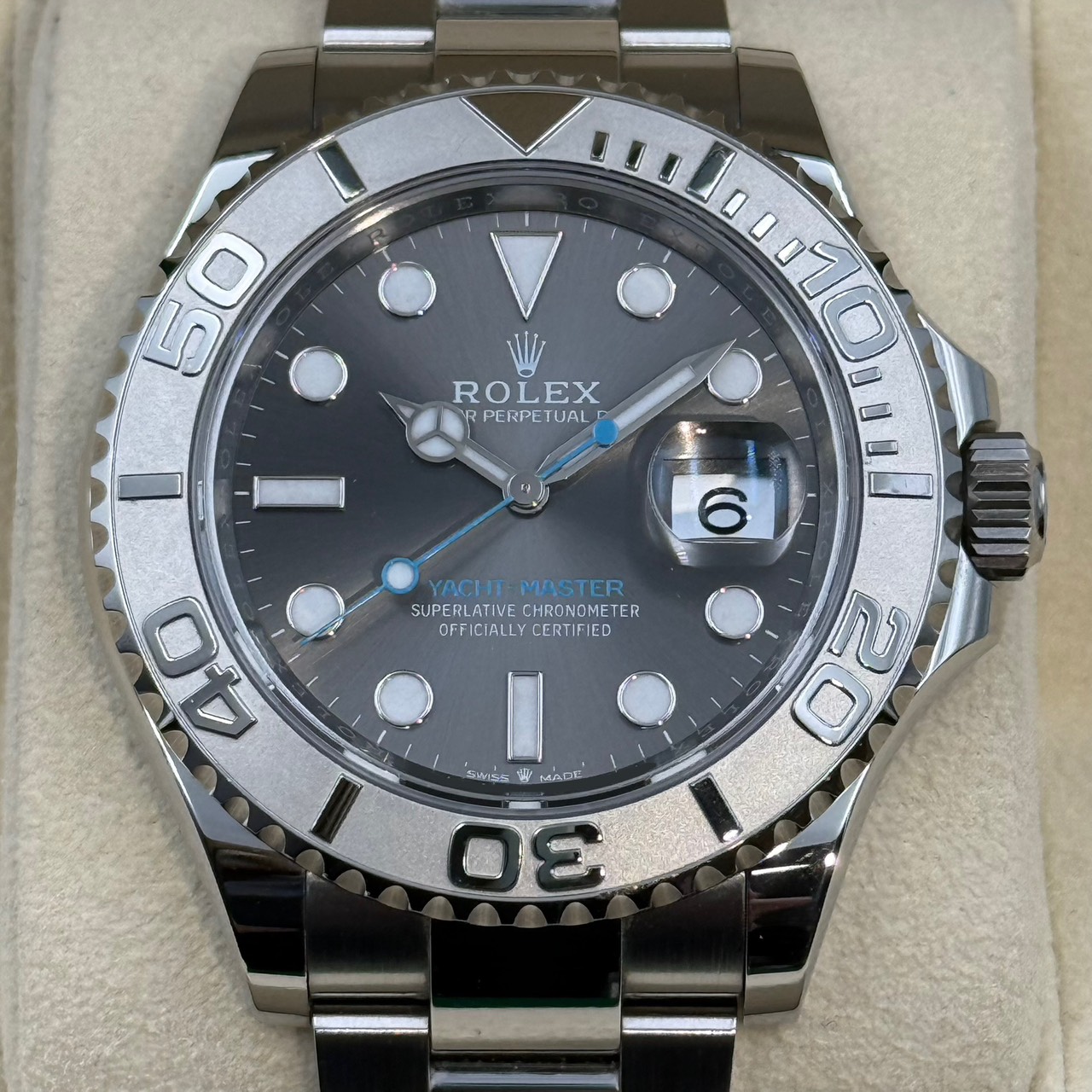 ROLEX (����å���) ��åȥޥ�����40 �ӻ��� 126622 ���졼�� SS ���������� ����� ���ض�Ź ST-627