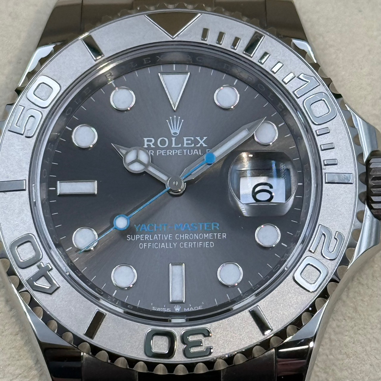 ROLEX (����å���) ��åȥޥ�����40 �ӻ��� 126622 ���졼�� SS ���������� ����� ���ض�Ź ST-627