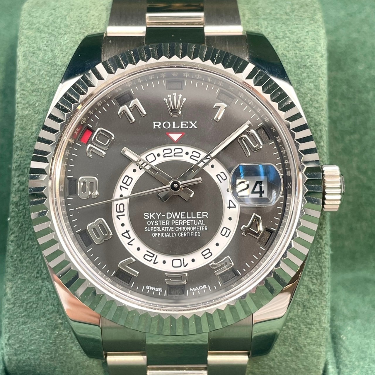 ROLEX(����å���) �������ɥ����顼 326939 �֥�å� ����ӥ� ���������� 2018ǯ12�� ������� ST-719 ���ض�Ź