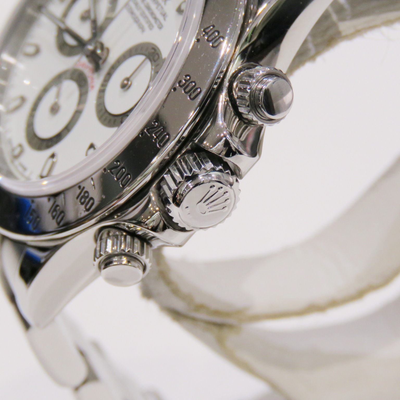 ROLEX (����å���) �����⥰��եǥ��ȥ� �ӻ��� 116520 �ۥ磻�� SS ���������� ���饹�礱ͭ�� ��°�ʴ��� ��� Y-002 ���Ź