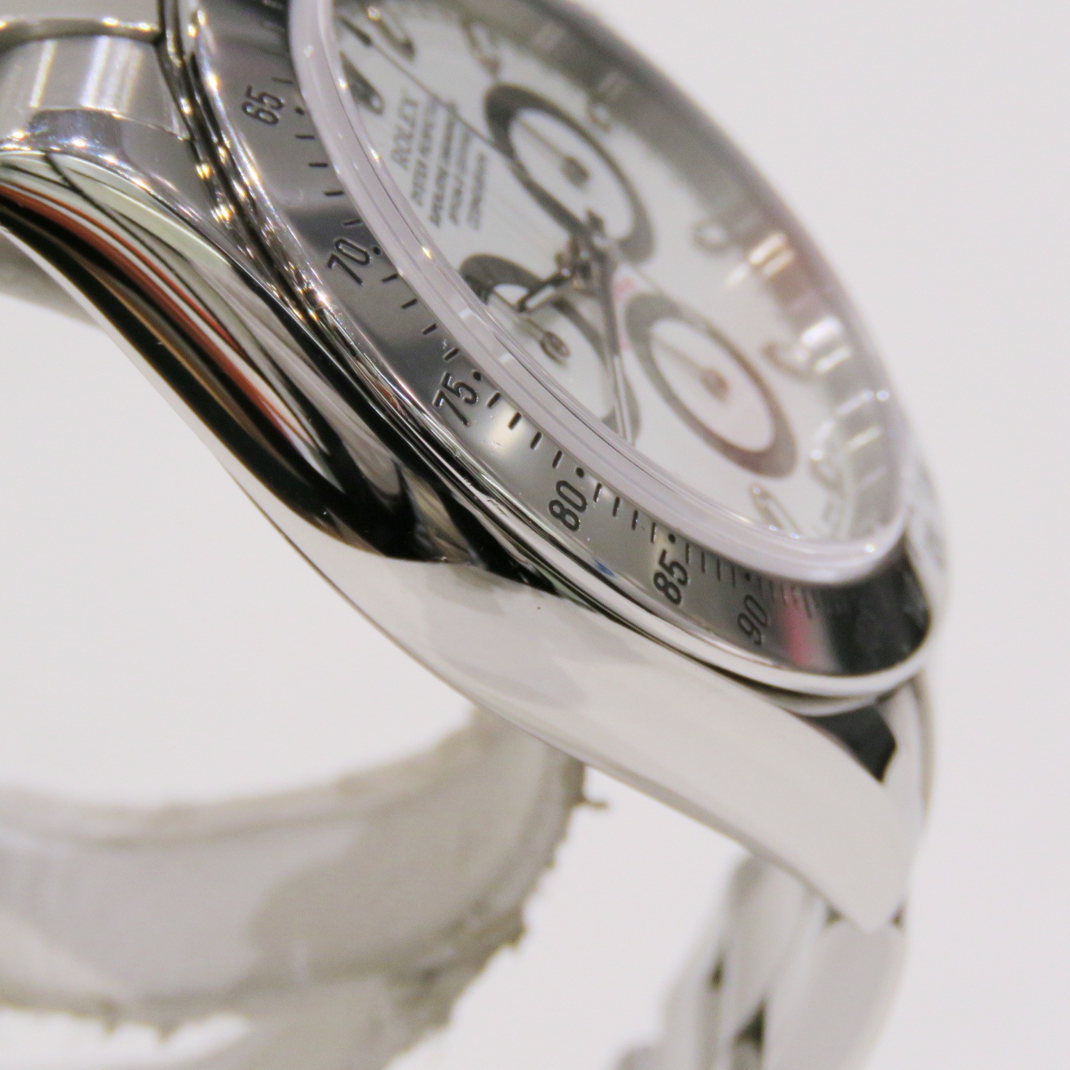 ROLEX (����å���) �����⥰��եǥ��ȥ� �ӻ��� 116520 �ۥ磻�� SS ���������� ���饹�礱ͭ�� ��°�ʴ��� ��� Y-002 ���Ź