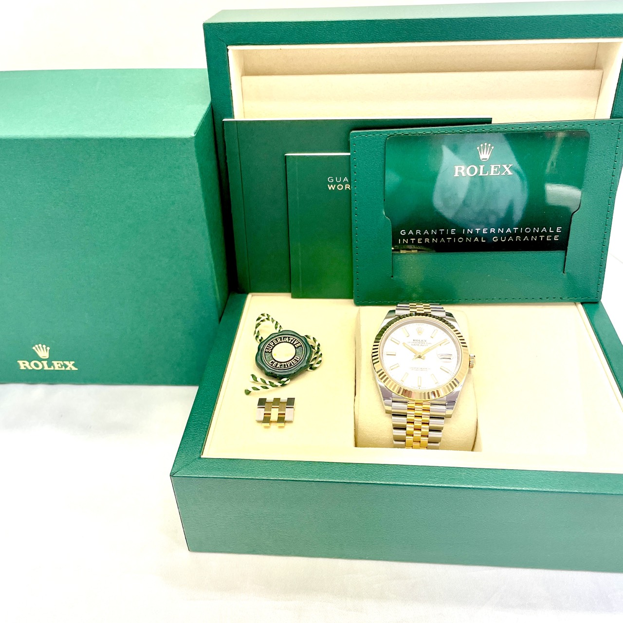 ROLEX(����å���)  �ǥ��ȥ��㥹��41 126333 ����С�ʸ���� 2026ǯ1�� ����� UL-38 (����Ź)��