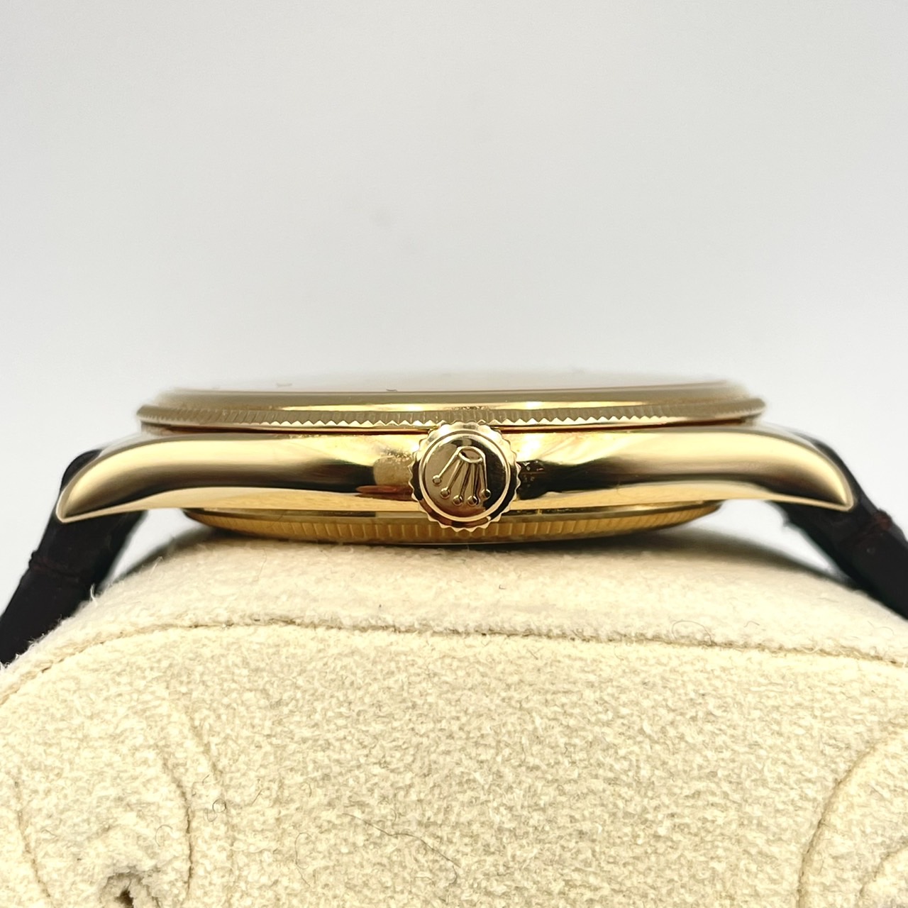 ROLEX(����å���) 1908 52508 �ۥ磻�� K18YG/�쥶�� 2024ǯ4�� ������� CAT-883 (���ض�Ź)