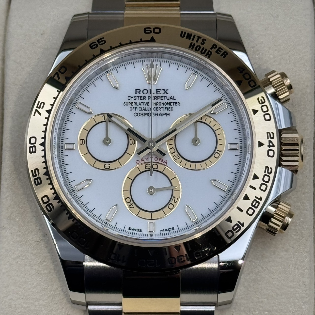 ROLEX (����å���)�����⥰��եǥ��ȥ� 126503 �ۥ磻�ȡ�������ǥ󥫥��󥿡���� SS/YG ̤���� ���ض�Ź CAT-963