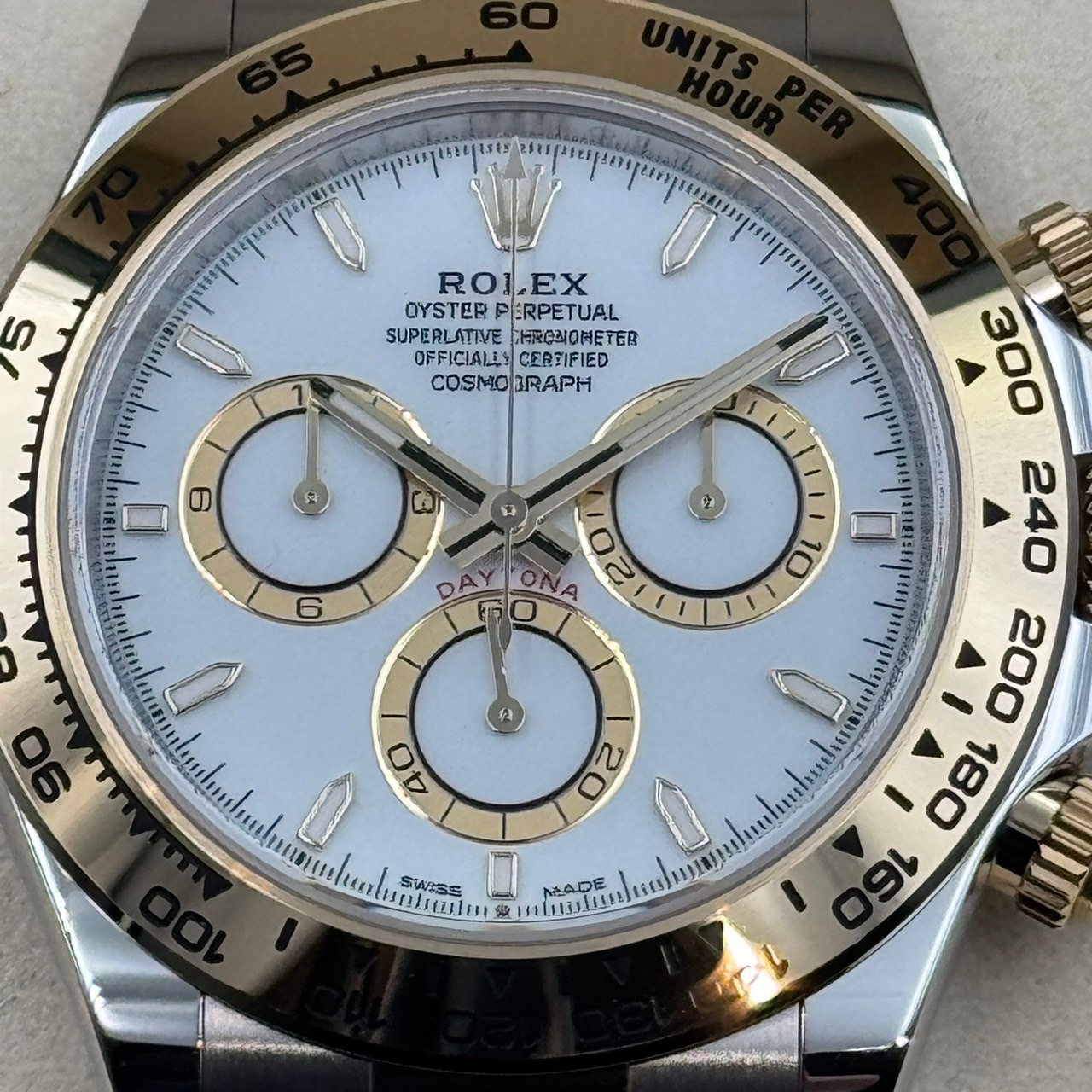 ROLEX (����å���)�����⥰��եǥ��ȥ� 126503 �ۥ磻�ȡ�������ǥ󥫥��󥿡���� SS/YG ̤���� ���ض�Ź CAT-963