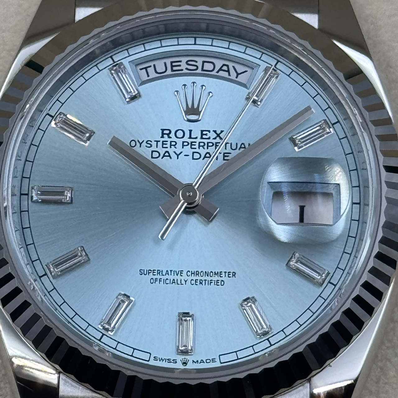 ROLEX (����å���) �ǥ��ǥ���36 �ӻ��� 128236 ���������������֥롼 ����� ���ض�Ź ST-19