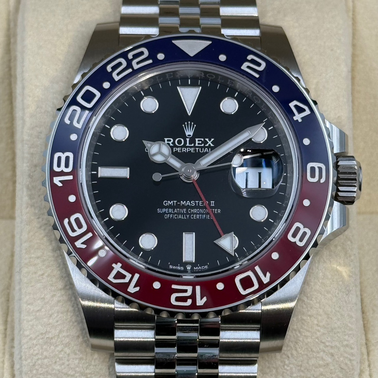 ROLEX(����å���) GMT�ޥ������� 126710BLRO �֥�å� ����ӥ꡼ 2022ǯ11�� ����Ʊ�� ���� ST-648 (���ض�Ź)