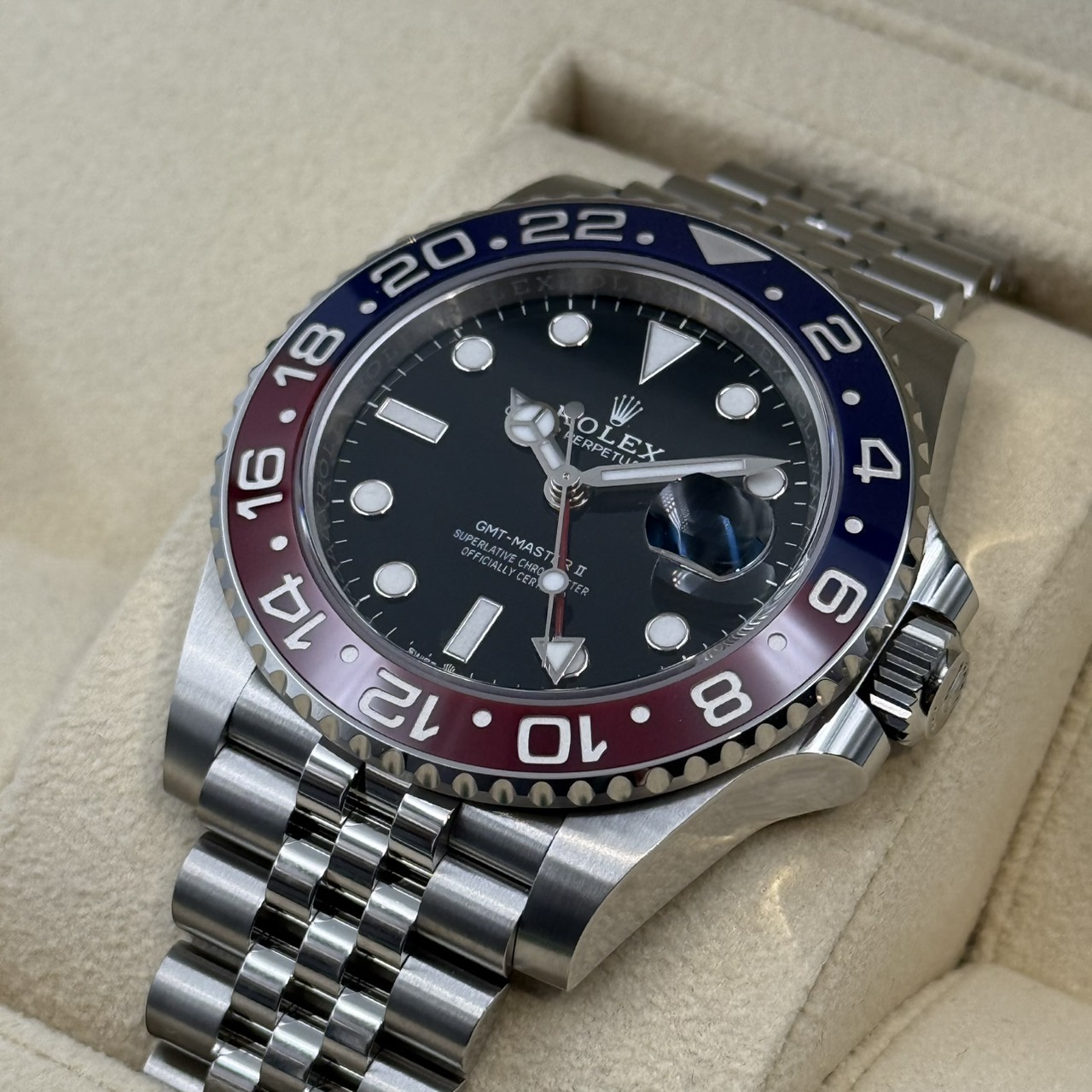 ROLEX(����å���) GMT�ޥ������� 126710BLRO �֥�å� ����ӥ꡼ 2022ǯ11�� ����Ʊ�� ���� ST-648 (���ض�Ź)