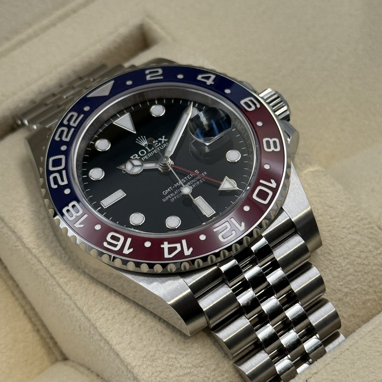 ROLEX(����å���) GMT�ޥ������� 126710BLRO �֥�å� ����ӥ꡼ 2022ǯ11�� ����Ʊ�� ���� ST-648 (���ض�Ź)