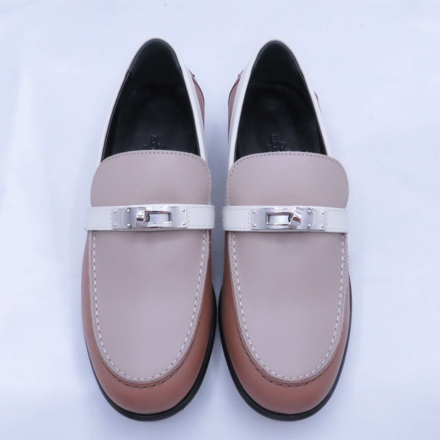 HERMES (����᥹)/�⥫���� ���꡼�����ե���/�ǥ�����/�֥饦��/�ȥ�����/�ۥ磻�ȥ��顼/������35 1/2(��22.5��23.0cm)/̤����/NAC-603(̾�Ų�Ź)