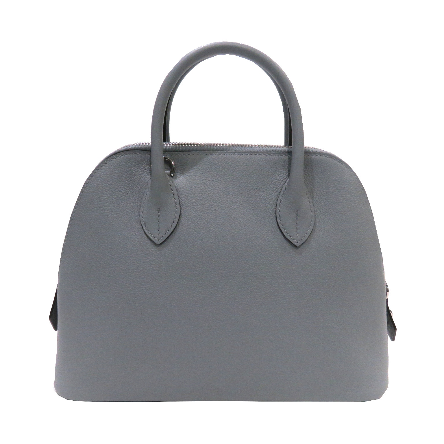 45 ファッション エルメス HERMES グレー ボリード ハンドバッグ