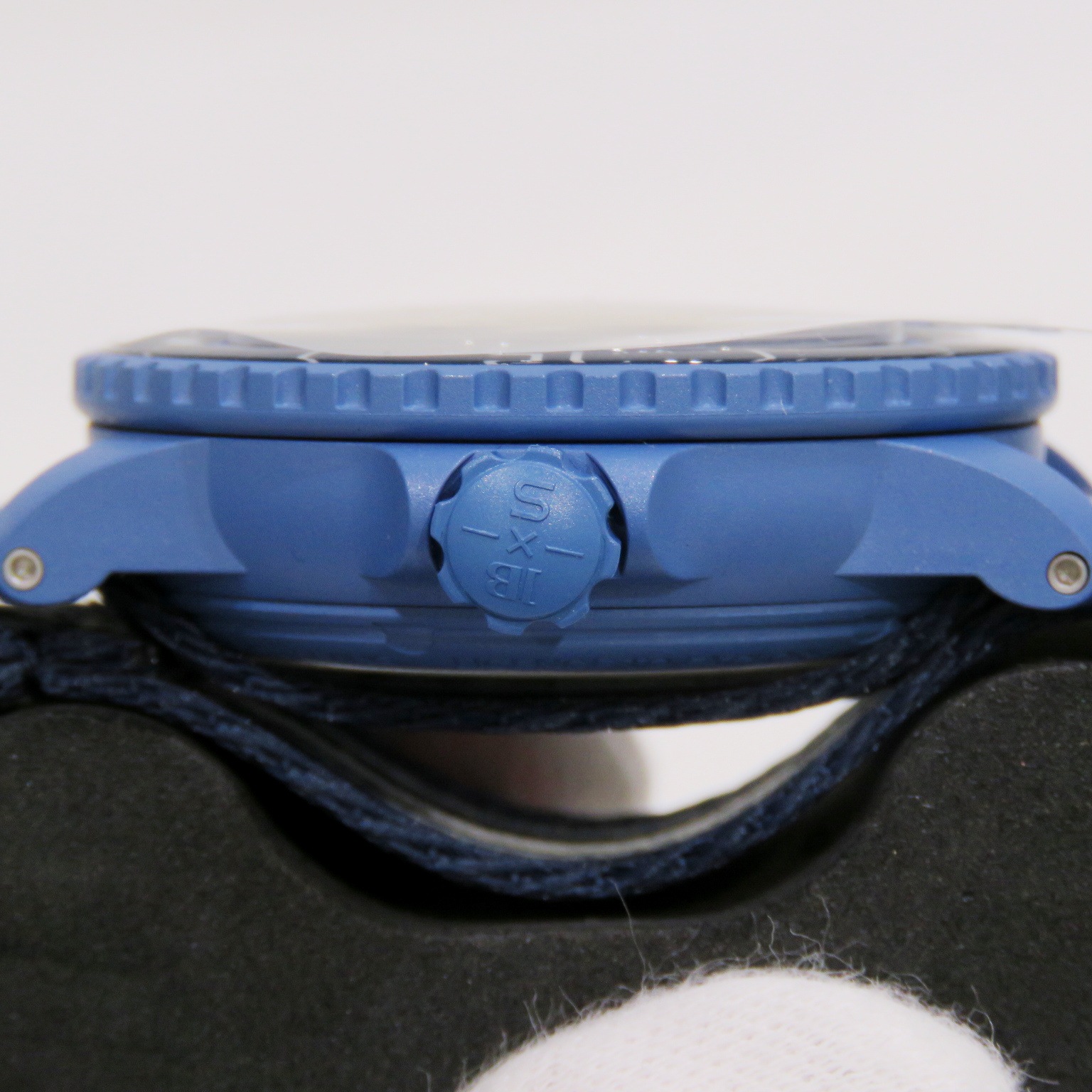 Blancpain x Swatch (�֥��ѥ�ߥ������å�) �Х�������ߥå� �������� �ե��եƥ��ե����ॹ ���ȥ��ƥ��å���������� �ӻ��� SO35A100 �֥�å��ߥ֥롼 ����ߥå�/���ȥ�å� ��°�ʴ��� ̤���� Z-066 ���Ź