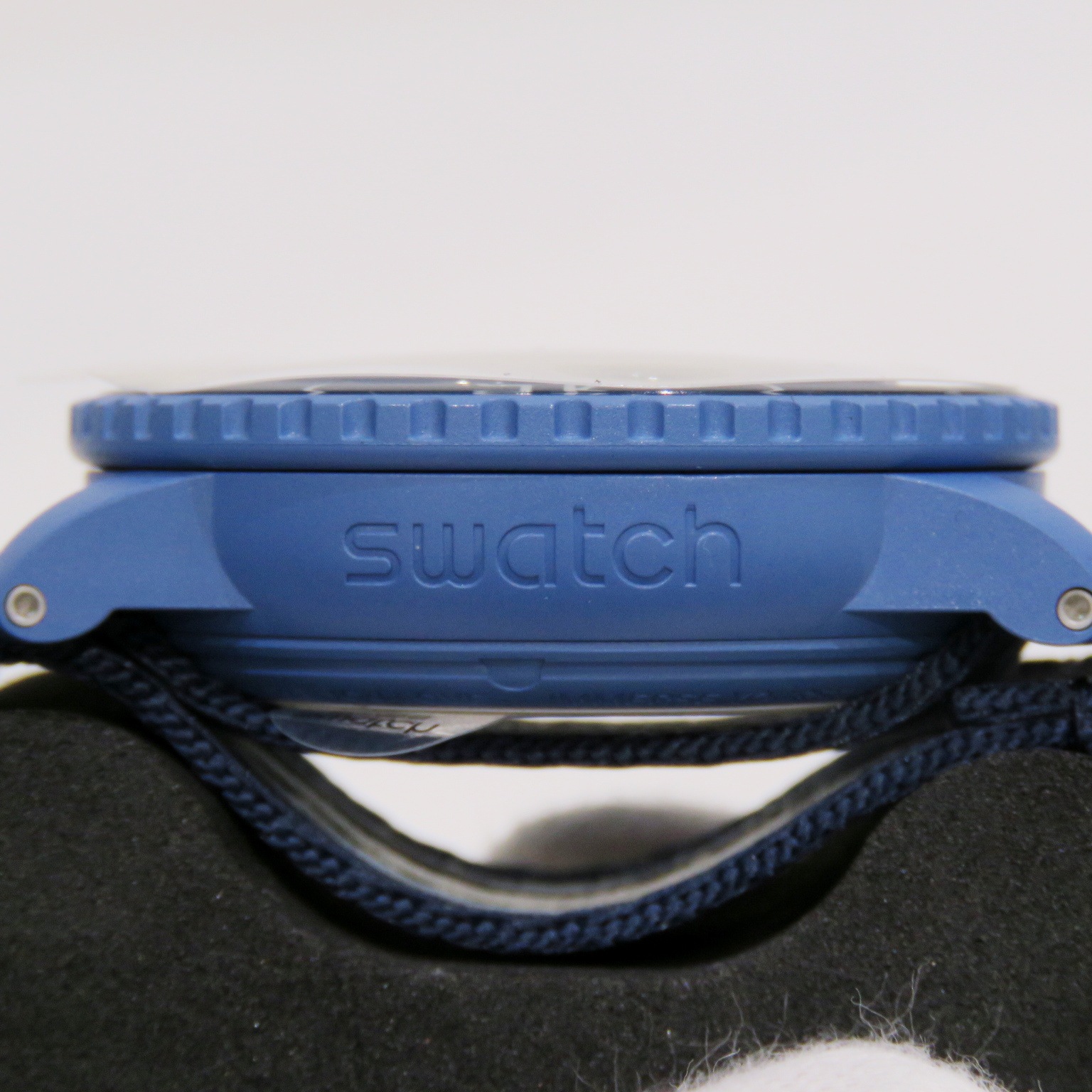 Blancpain x Swatch (�֥��ѥ�ߥ������å�) �Х�������ߥå� �������� �ե��եƥ��ե����ॹ ���ȥ��ƥ��å���������� �ӻ��� SO35A100 �֥�å��ߥ֥롼 ����ߥå�/���ȥ�å� ��°�ʴ��� ̤���� Z-066 ���Ź