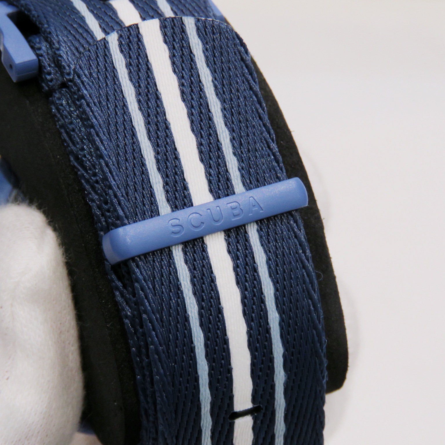 Blancpain x Swatch (�֥��ѥ�ߥ������å�) �Х�������ߥå� �������� �ե��եƥ��ե����ॹ ���ȥ��ƥ��å���������� �ӻ��� SO35A100 �֥�å��ߥ֥롼 ����ߥå�/���ȥ�å� ��°�ʴ��� ̤���� Z-066 ���Ź