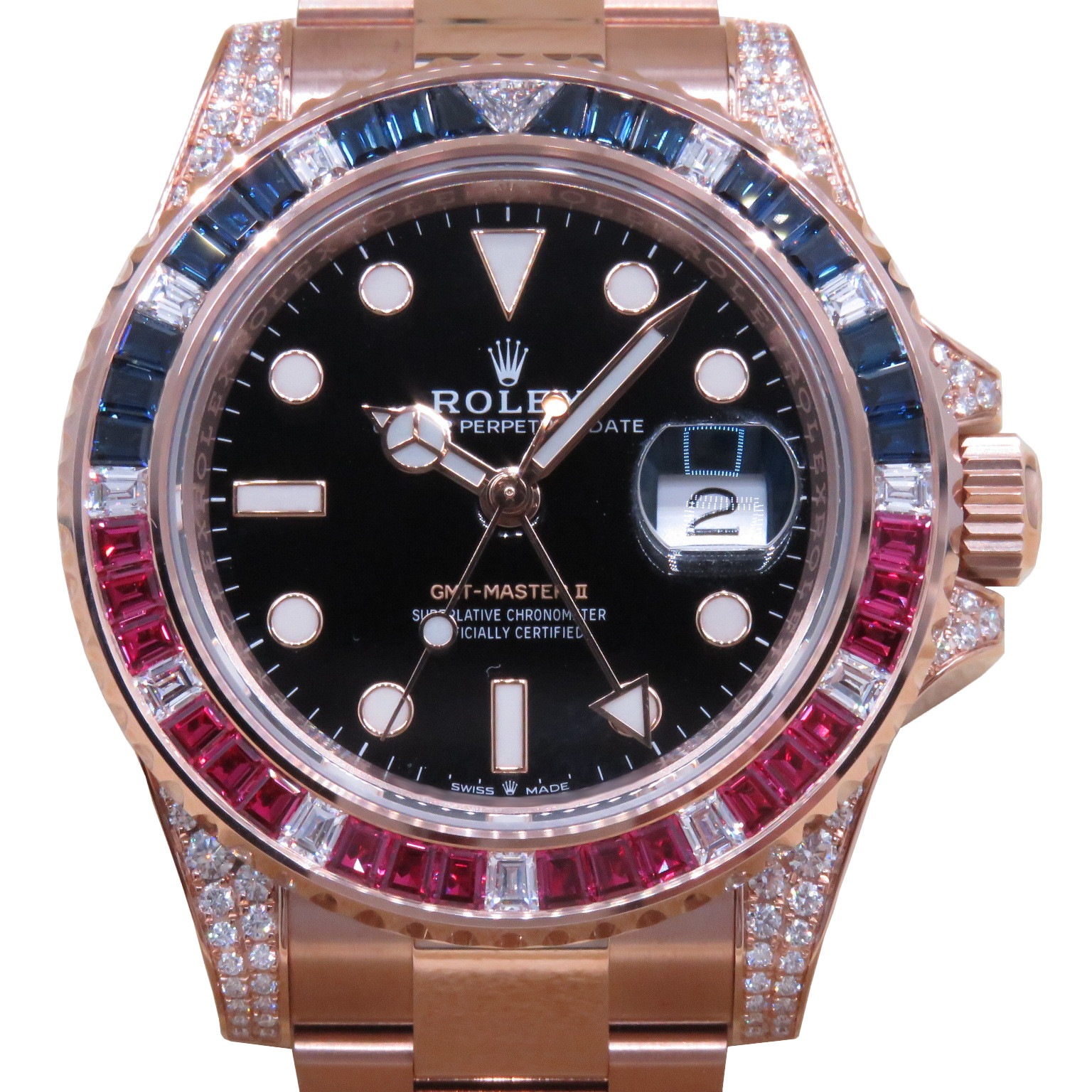 ROLEX(����å���)/GMT�ޥ�������/126755SARU/�֥�å�/����Ĵͭ/2021.7��/̤����/NAC-528��̾�Ų�Ź��