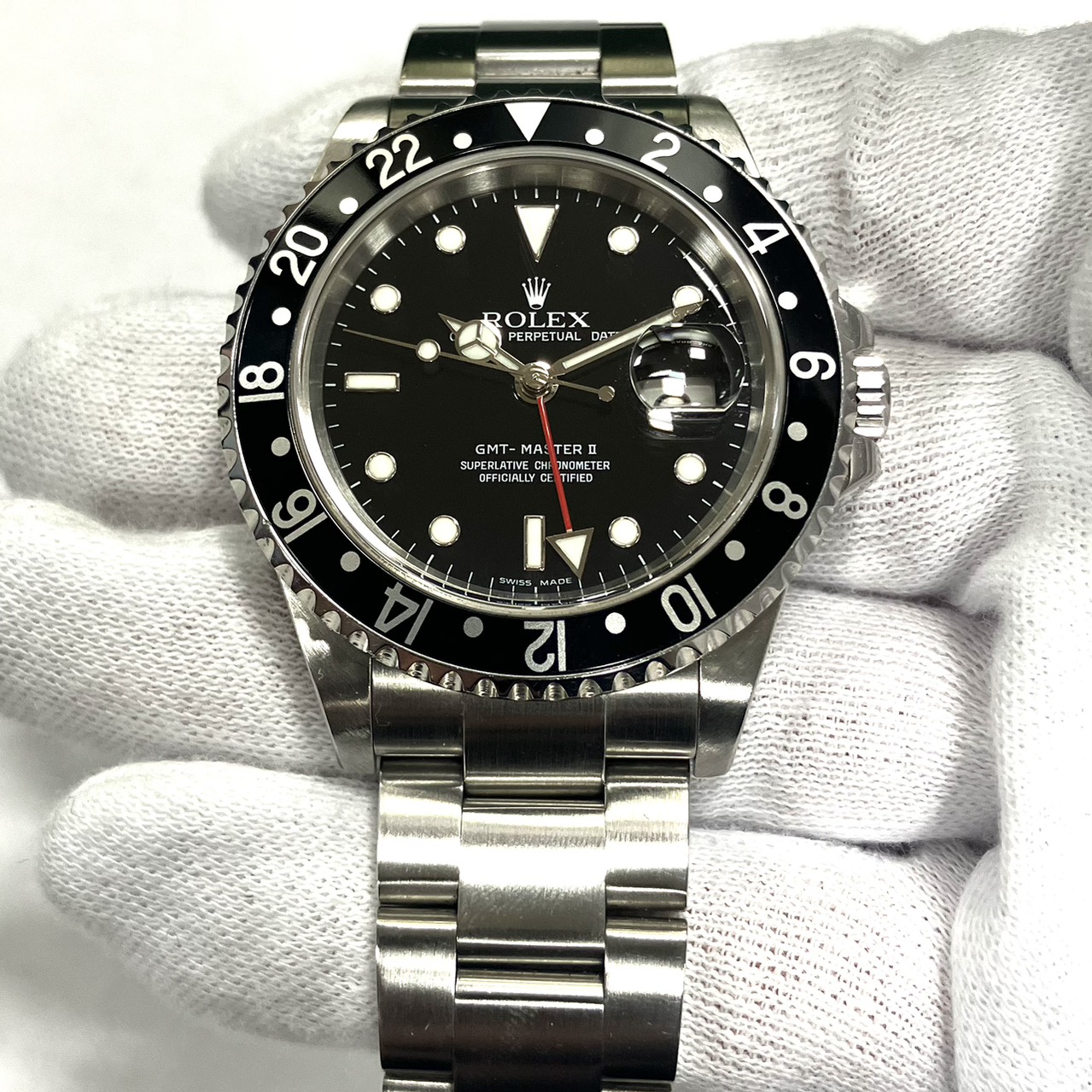 ROLEX(����å���) GMT�ޥ���������16710LN ���֥�å�������̵��������饫�С����� ��������ʡ�AF-12������Ź�ˡ���