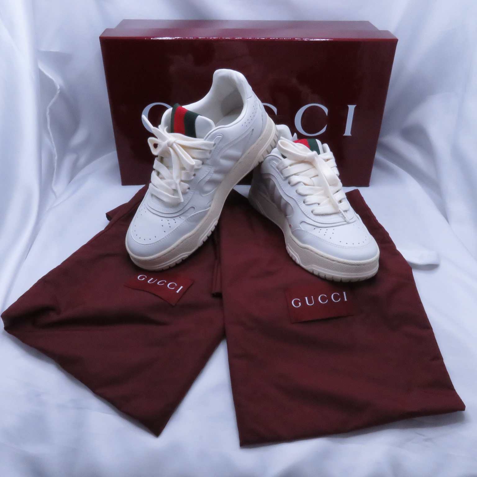 GUCCI (���å�)/�ꥦ���֥��ȥ饤�ץ��塼��/�ۥ磻��/������35(��22.5cm)/�������/NAC-606(̾�Ų�Ź)