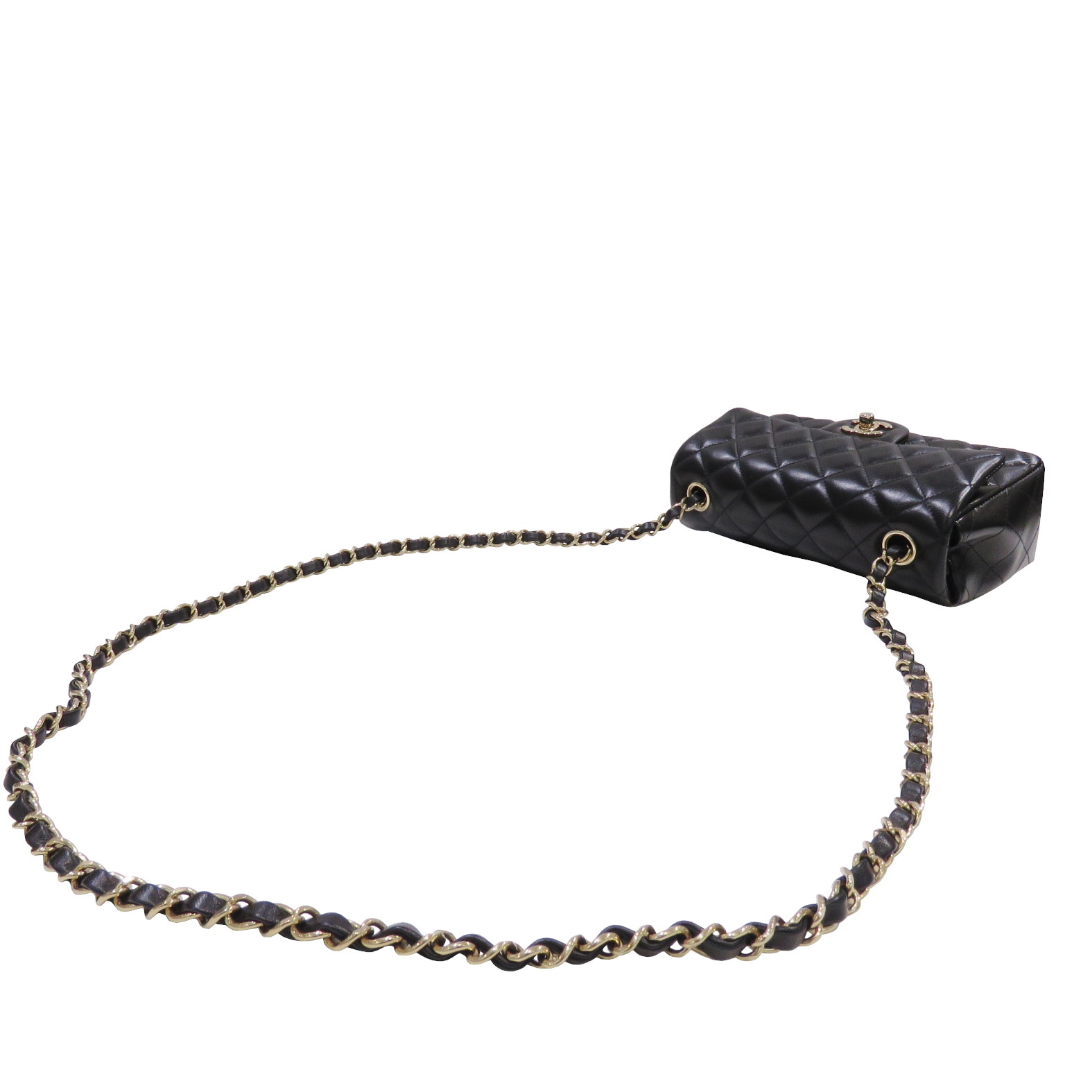CHANEL (����ͥ�) �ߥ˥��饷�å��ϥ�ɥХå�(�ߥ˥ޥȥ�å�20) A69900 �֥�å�(�����ѥ󥴡���ɶ��) ��ॹ���� ���A B133 ���Ź