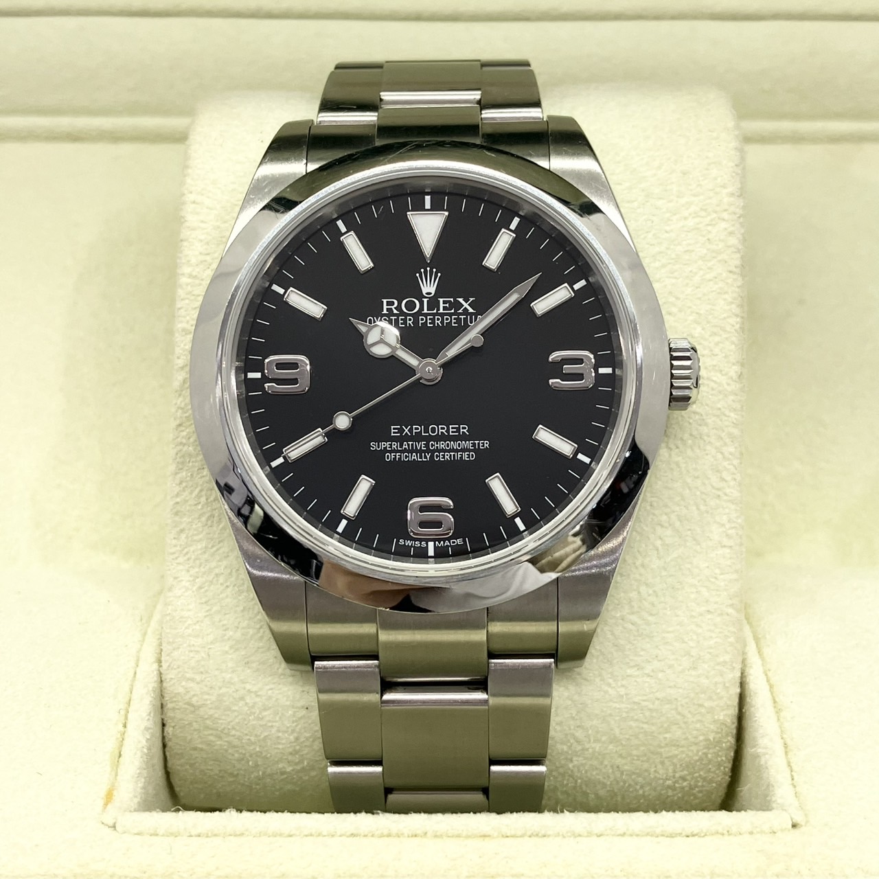 ROLEX(ロレックス) エクスプローラー1 214270 ブラック文字盤 2012年6 