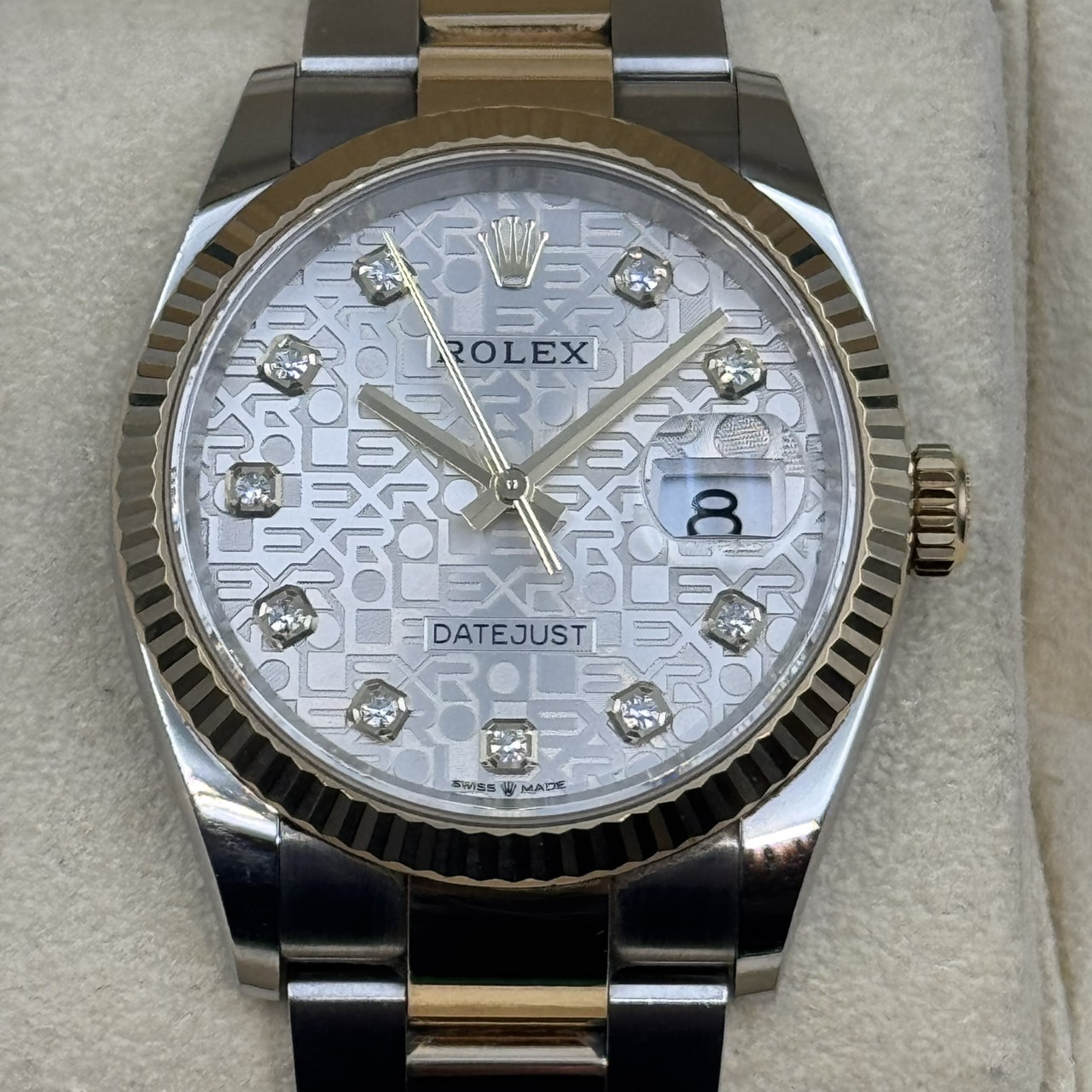 ROLEX(����å���) �ǥ��ȥ��㥹��36 126233 ����ԥ塼��������С�10PD ����� ���ض�Ź CAT-927