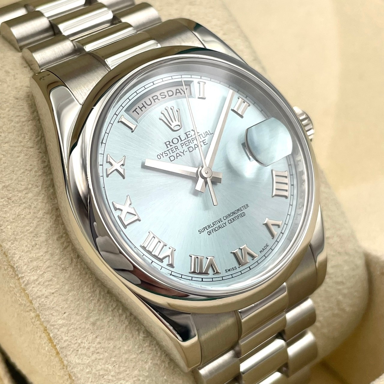 ROLEX(����å���) �ǥ��ǥ���36 118206 �������֥롼������ M��(2007ǯ) �����̵�� 2���޷��� ���������ɤ��� ���A ST-99 (���ض�Ź)