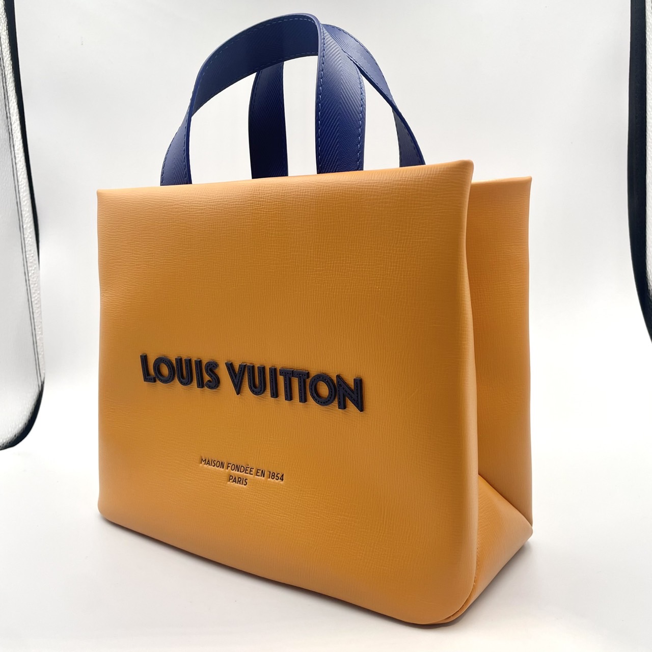 新品 入手困難品 ルイヴィトン ショッパートートミニ サフラン 予約完売品 新品 入手困難品 ルイヴィトン ショッパートートミニ サフラン 予約