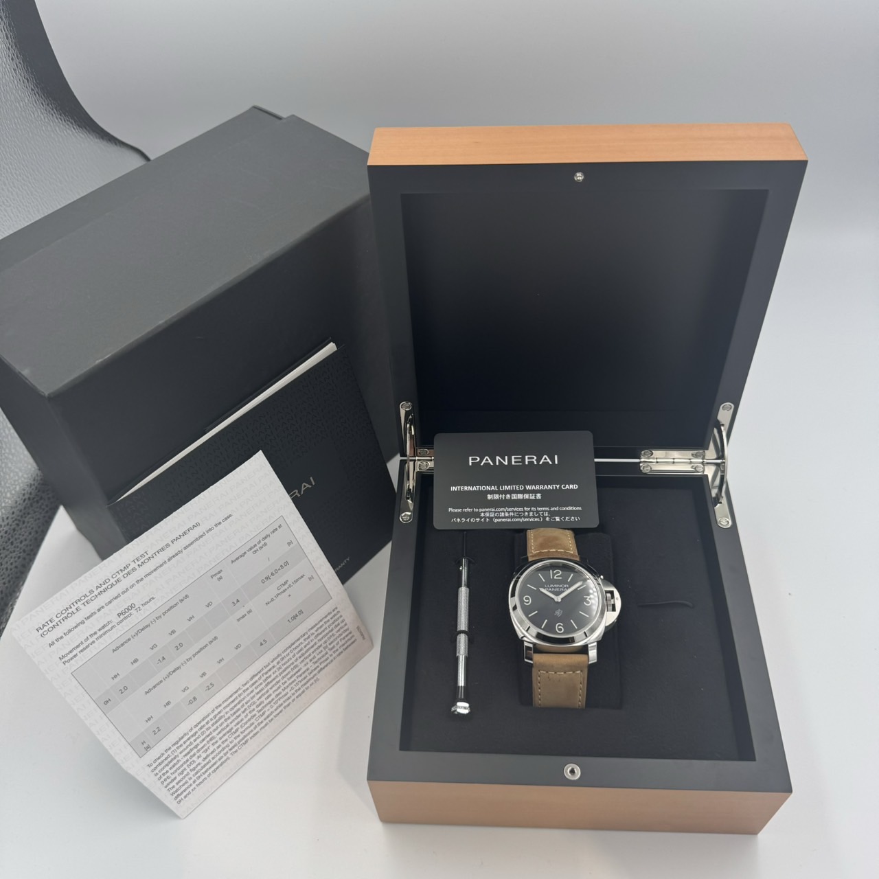 PANERAI(�ѥͥ饤) ��ߥΡ��� �١������� PAM1086 �֥�å� SS ����� ���ض�Ź CAT-597