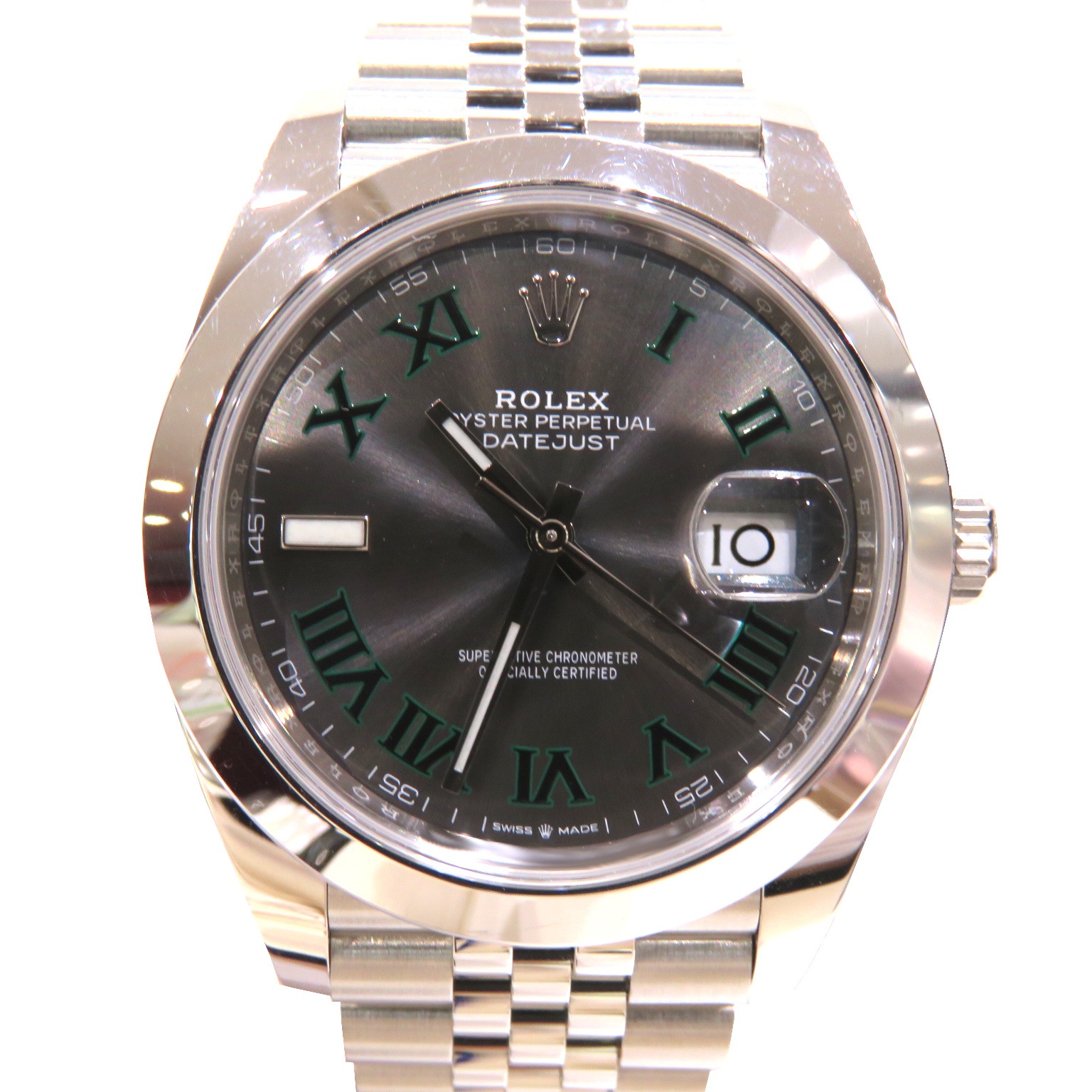 ROLEX (����å���) �ǥ��ȥ��㥹��41 �ӻ��� 126300 ���졼�ȥ����ޥ� 3����Ĵ�� ��� B-267 ���Ź