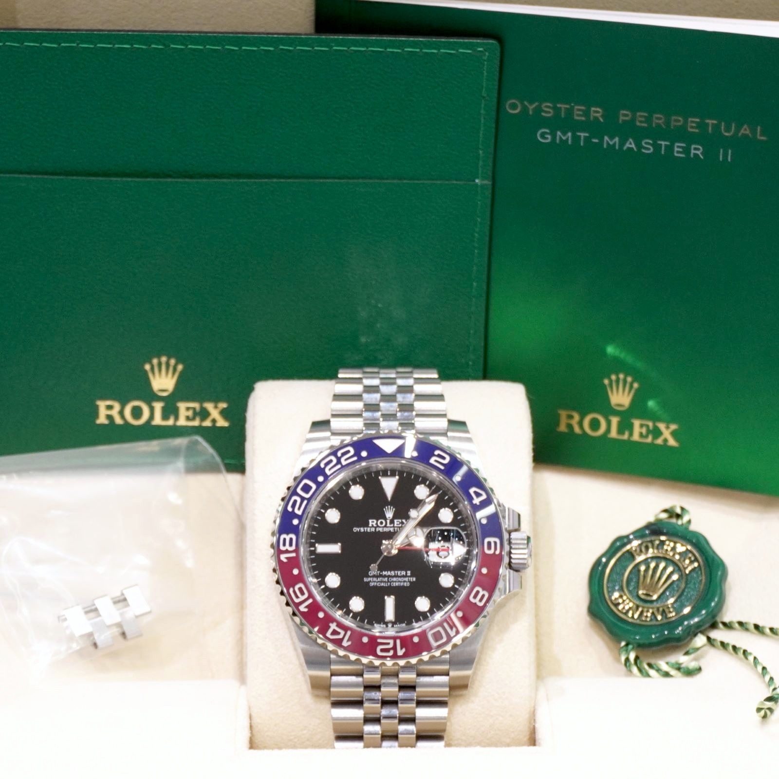 D-160 ROLEX (����å���) GMT�ޥ������� �ӻ��� 126710BLRO �֥�å� SS ����ӥ꡼ �����̵�� ����� ���Ź